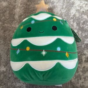 Squishmallow Johanna Christmas  Tree Stuffie Plush